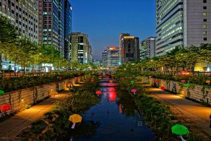 Cheonggyecheon Stream Seoul