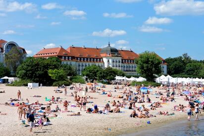 Playa Sopot Polonia