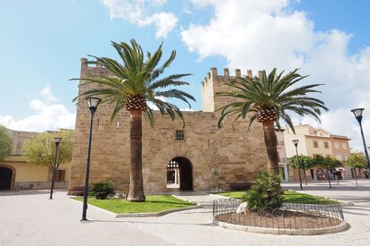 Casco antiguo de Alcúdia Mallorca 