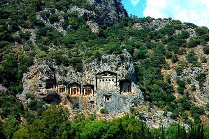 The Lycian Rock Tombs