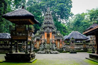 Ubud Monkey Forest Bali 
