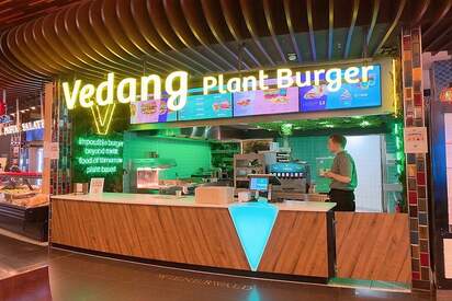Vedang - plant burger (Mall of Berlin)