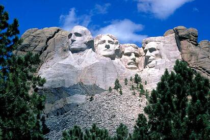 Mount Rushmore National Monument South Dakota 