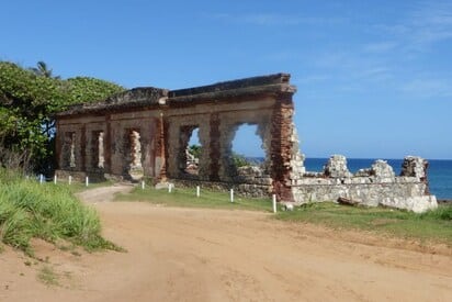 Punta Borinquen Lighthouse Ruins Aguadilla