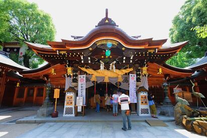 Kushida-jinja Shrine Fukuoka